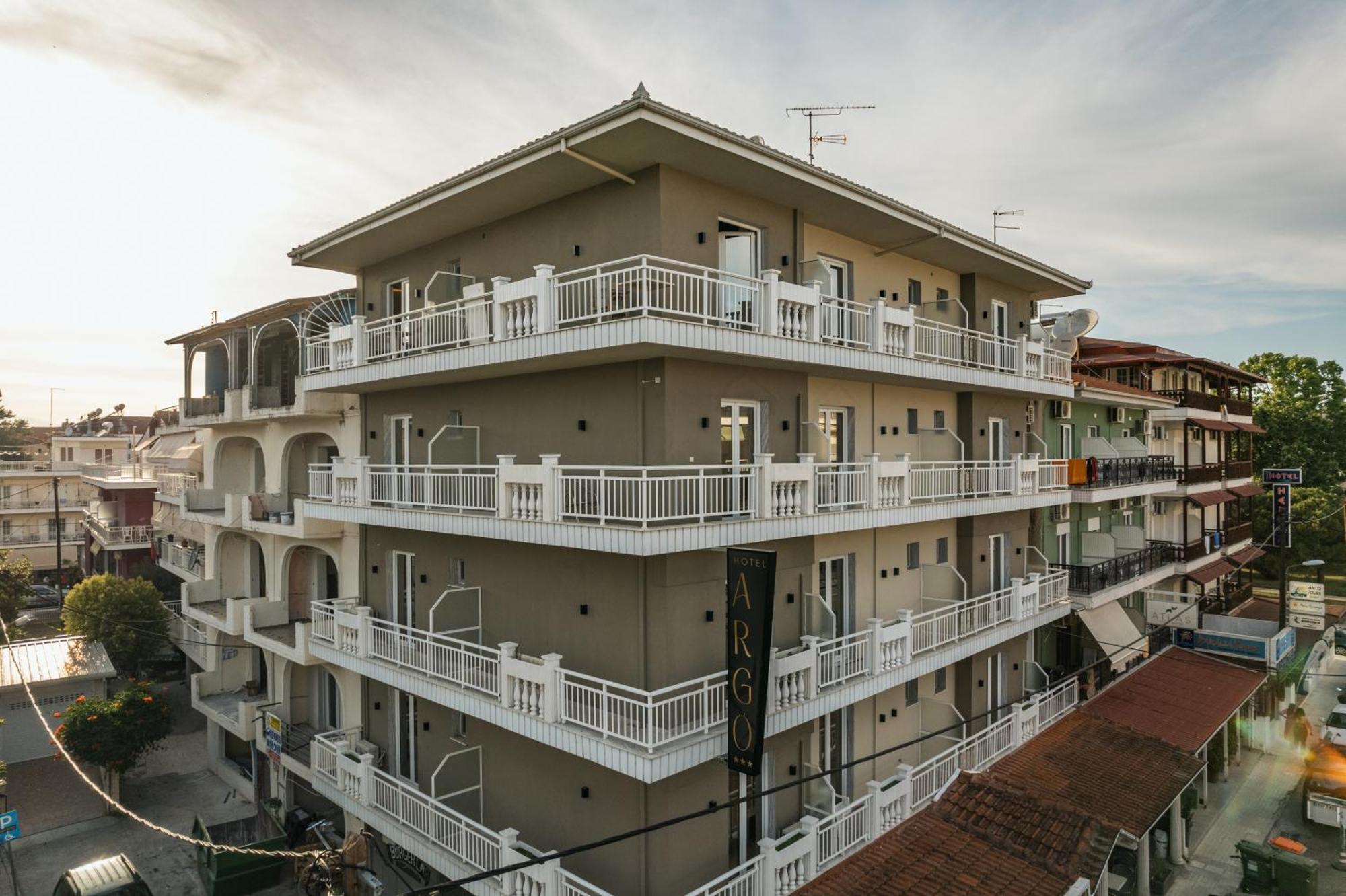 Hotel Argo Paralía Esterno foto
